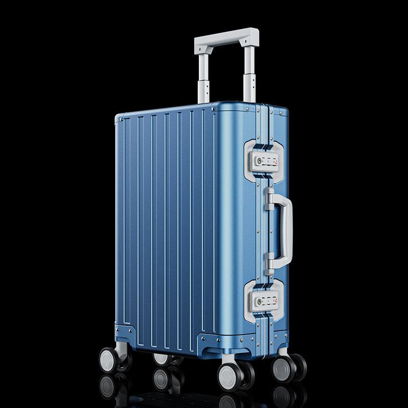 Travel in Style with our All-Aluminum Magnesium Alloy Luggage - In home decor
