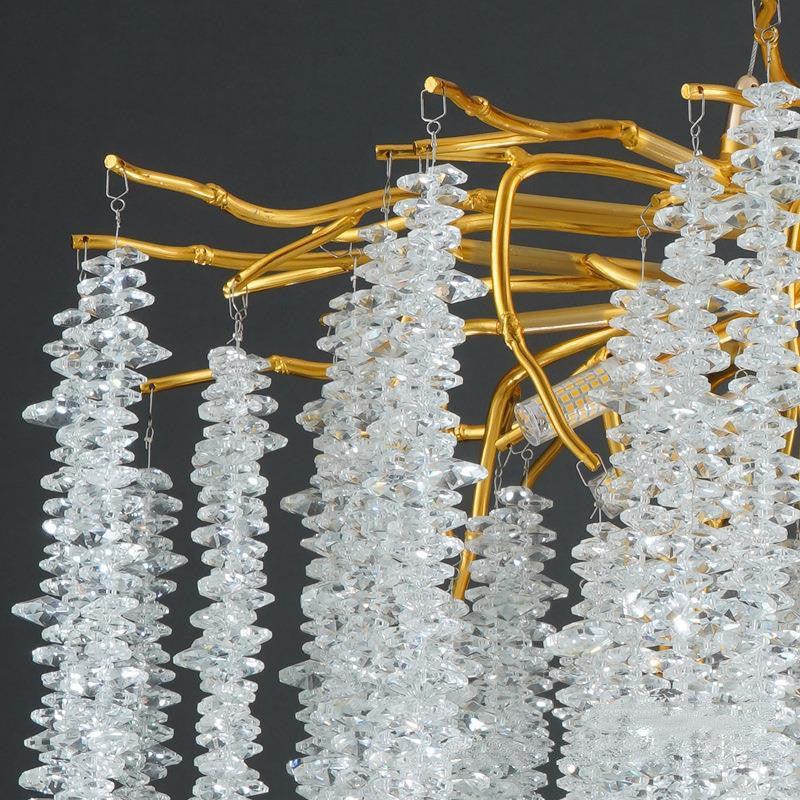 Crystal Chandelier Light Luxury - In home decor