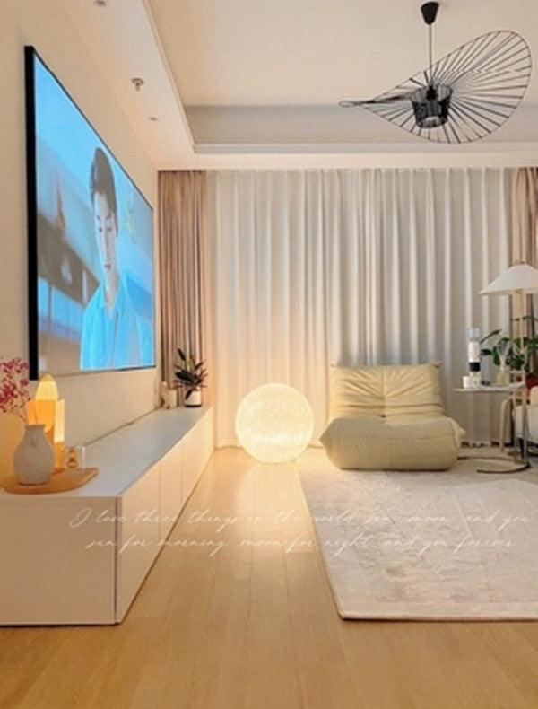 Bedroom Moon Light Ball Table Lamp: Create a Tranquil Atmosphere - In home decor