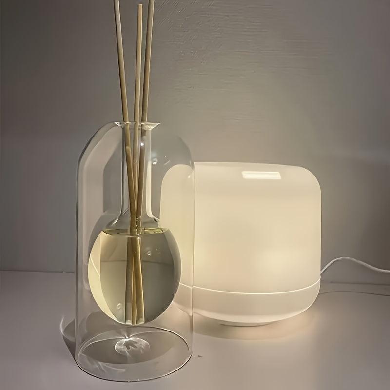 Durable and modern glass vase with fresh flower arrangements.
