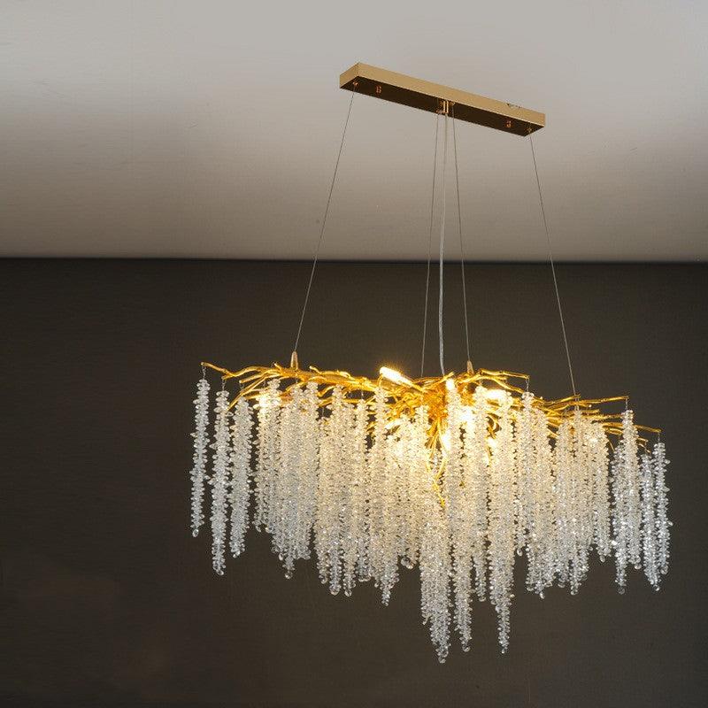 Crystal Chandelier Light Luxury - In home decor