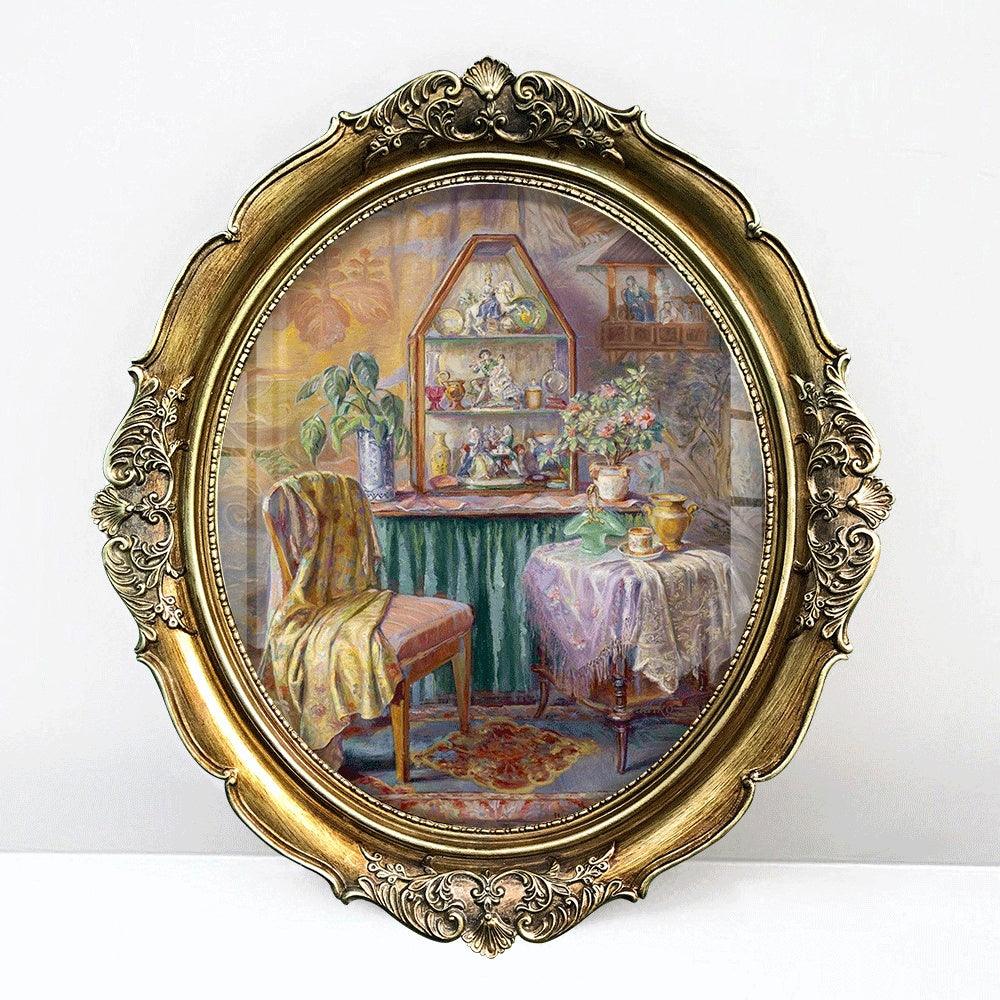 Retro Minority Paintings Niche Decorative Painting - In home decor