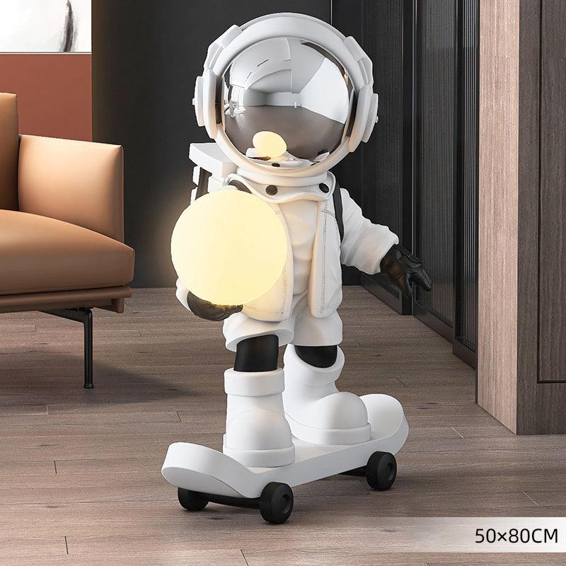 Astronaut Living Room Floor Ornament: Add Cosmic Charm to Your Space - In home decor