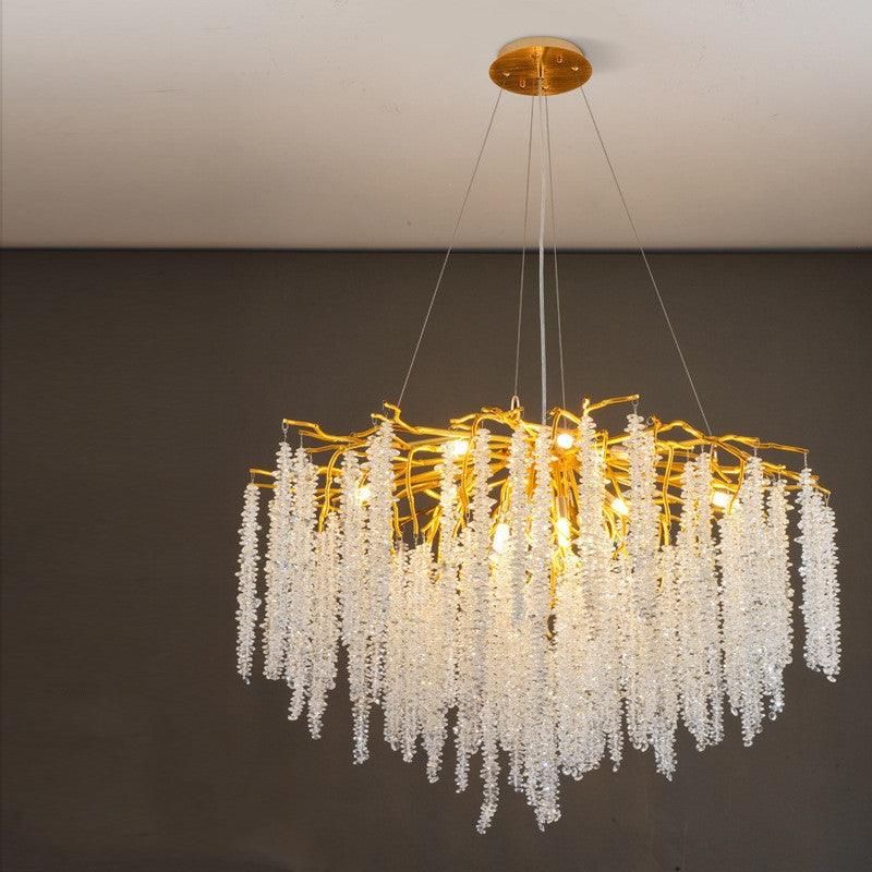 Crystal Chandelier Light Luxury - In home decor