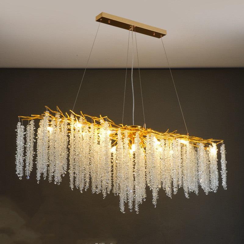 Crystal Chandelier Light Luxury - In home decor