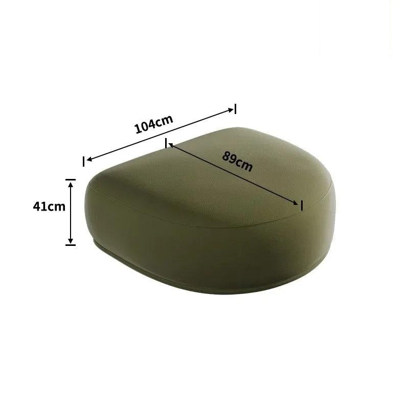 Scandinavian Corner Sofa – Stylish Arc Design, Premium Flannel Upholstery - In home decor