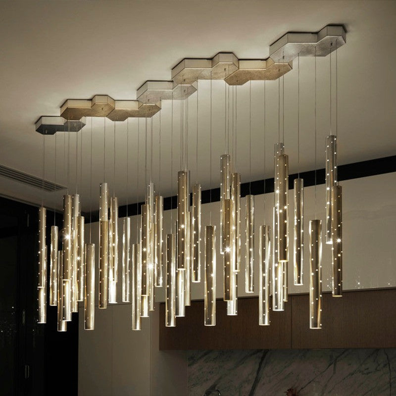 Elevate Your Space with Light Luxury: Introducing Our LED Pendant Light - In home decor