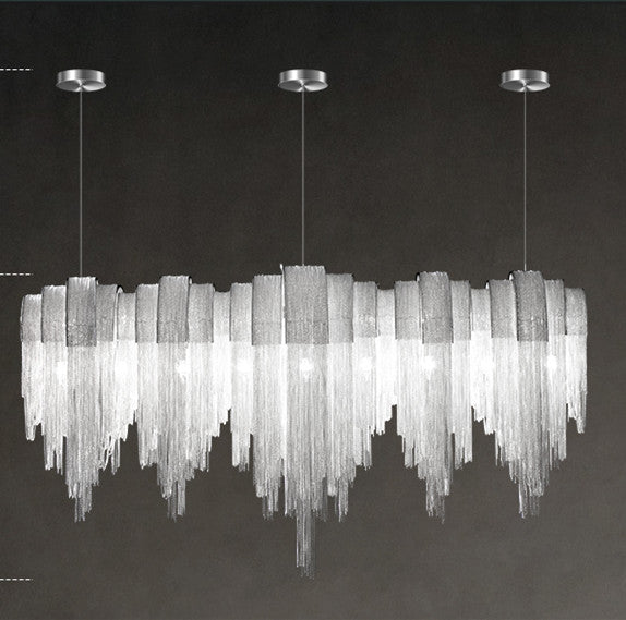 Experience The Epitome of Luxury With Our Exquisite Luxury Tassel Chandelier. - In home decor