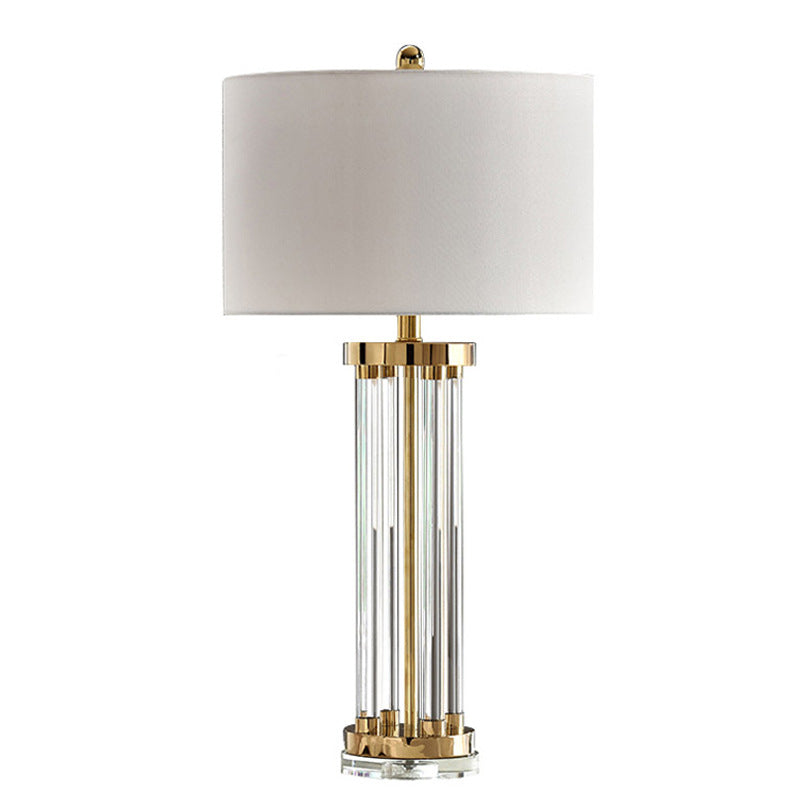 Luxury Crystal Column Lamp - In home decor