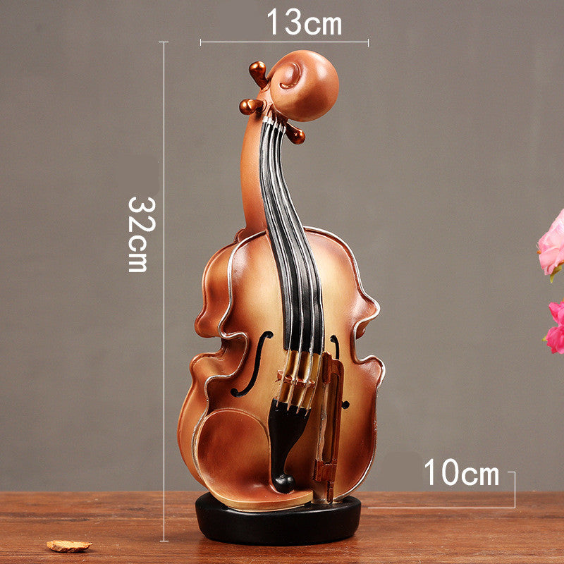 Enhance Your Home with Modern Violin Decoration Ornaments - In home decor