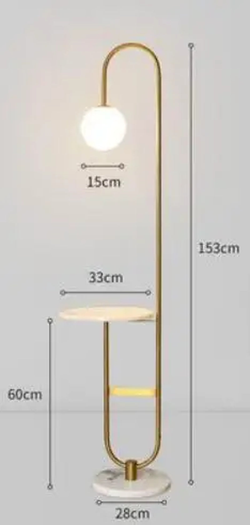 Nordic Glass LED Standing Lamp Bedroom Hotel Room Tea Table Floor Lamps Home Decor Creative Modern Simple Living Room Floor Lamp