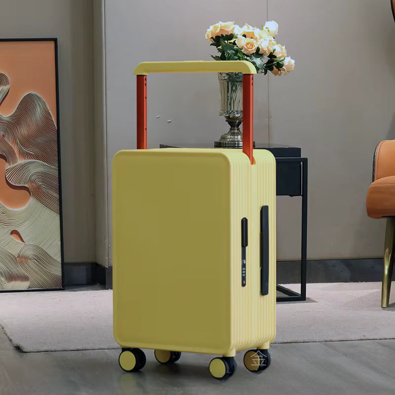 Wide 360° Spinner Trolley Luggage with TSA Lock – 20” &amp; 24” Lightweight Travel Suitcase