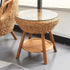 Natural rattan garden furniture set