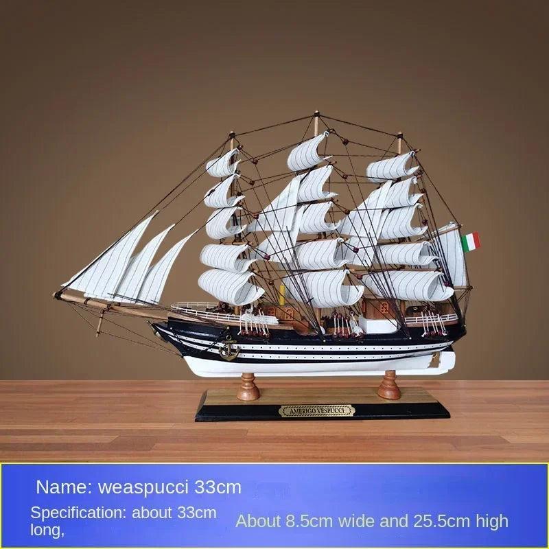 Handmade Elegant nautical sailing ship decoration for home and office