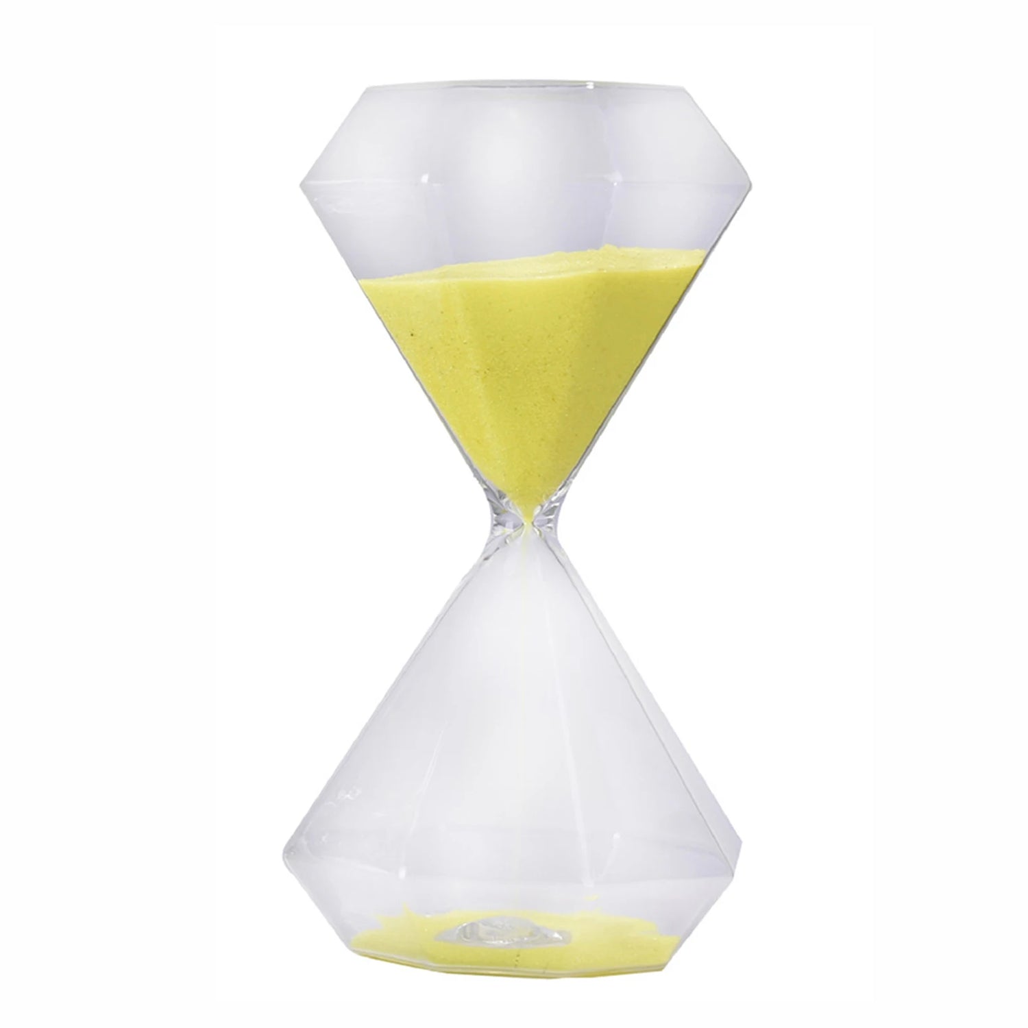 Transparent Diamond Hourglass – 5/15/30 Minute Decorative Timer