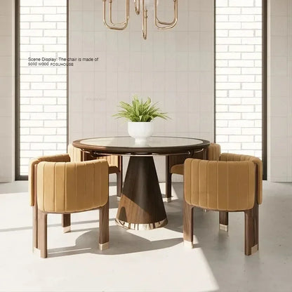 Comfortable Upholstered Dining Chair, modern design.