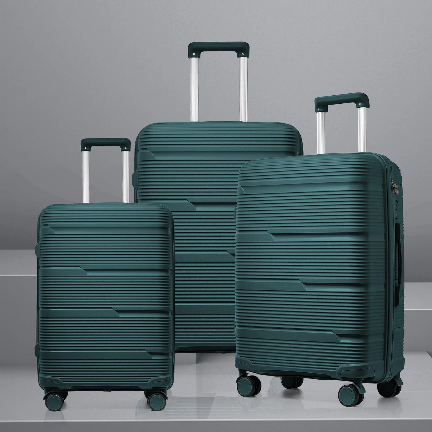 3PCS Luggage Travel Suitcase Sets