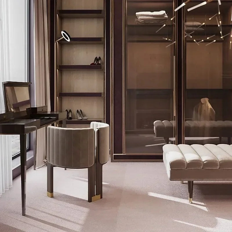 Comfortable Upholstered Dining Chair, modern design.