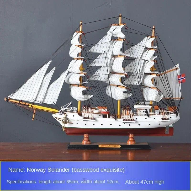 Handmade Elegant nautical sailing ship decoration for home and office