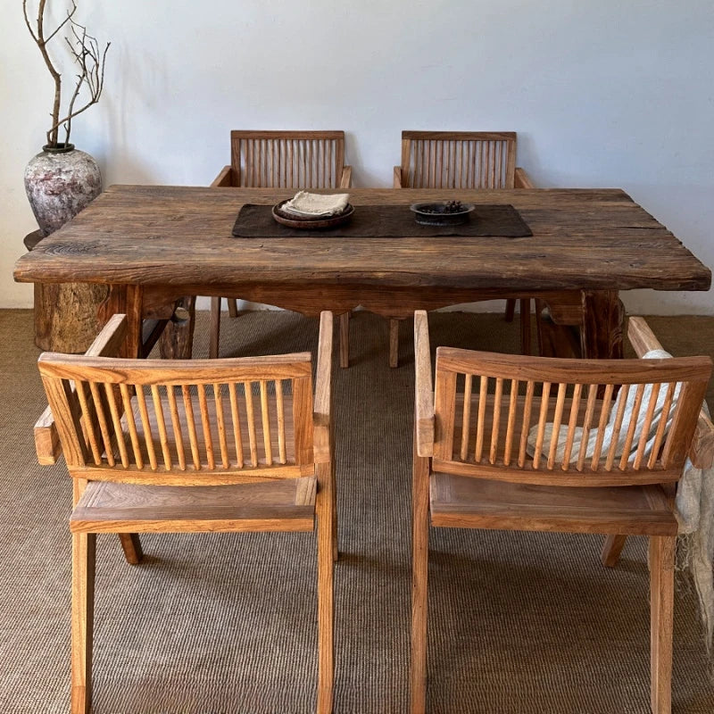 Luxury Rectangle Wooden Dining Table – 172cm Quality Finish by Oein