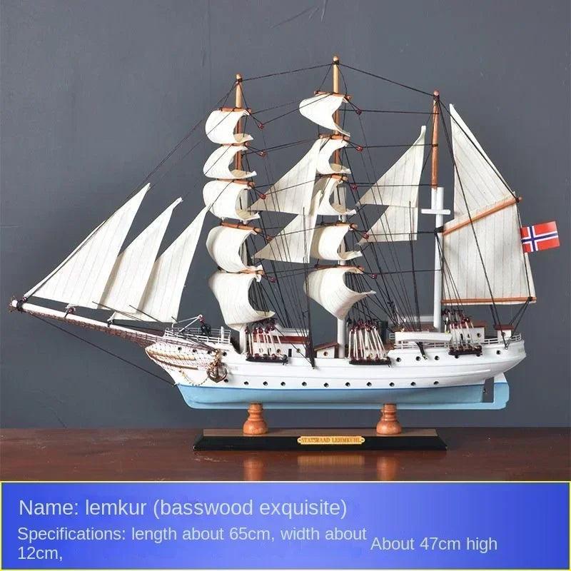 Handmade Elegant nautical sailing ship decoration for home and office