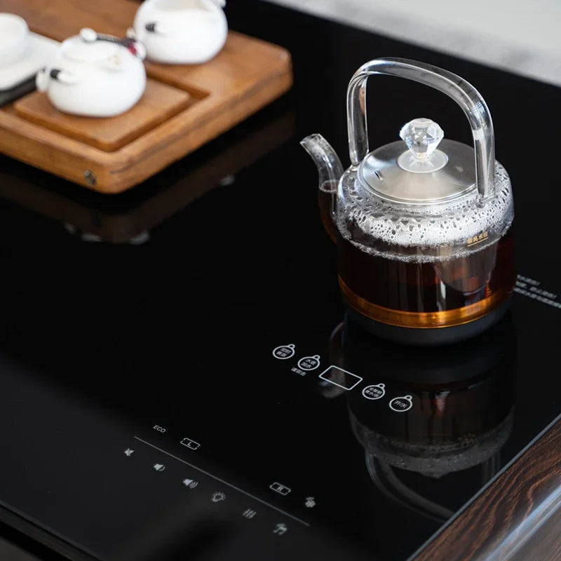 Smart Coffee Table with Dual Refrigerated Drawers