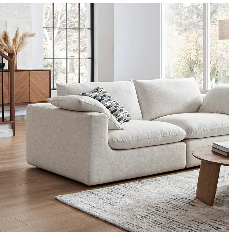 Indulge in Cloud-Like Comfort with Our Wide Sitting Sofa