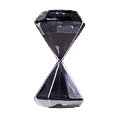 Transparent Diamond Hourglass – 5/15/30 Minute Decorative Timer