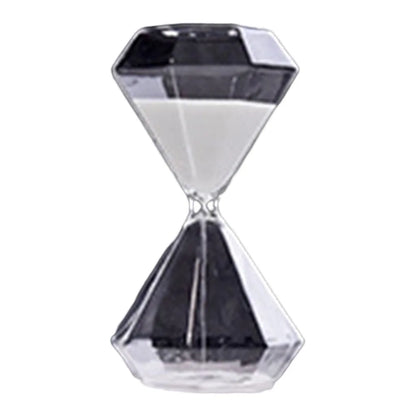 Transparent Diamond Hourglass – 5/15/30 Minute Decorative Timer