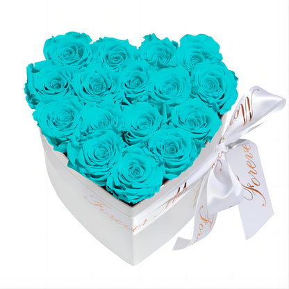 The MODFIN Eternal Heart Rose Box displayed alongside other romantic Valentine&