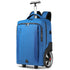 Side profile of KONO 19-inch carry-on luggage showing slim design