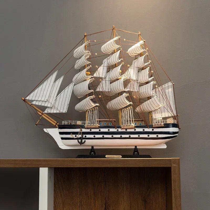 Handmade Elegant nautical sailing ship decoration for home and office