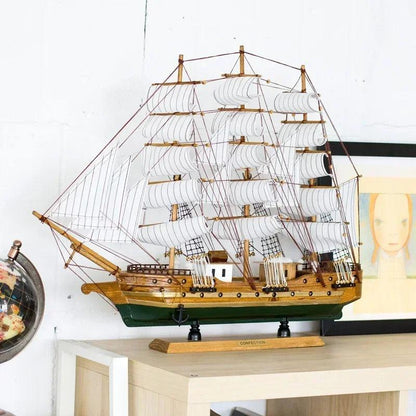 Handmade Elegant nautical sailing ship decoration for home and office