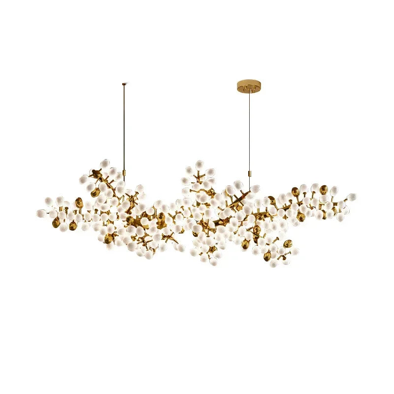 Modern Luxury Gold LED Chandelier