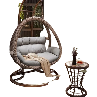 Balcony Basket Swing Chair - Relax in Style