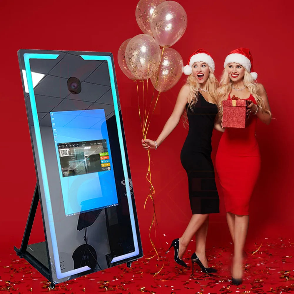 Elevate Your Events with the 65 Inch Magic Mirror Photo Booth