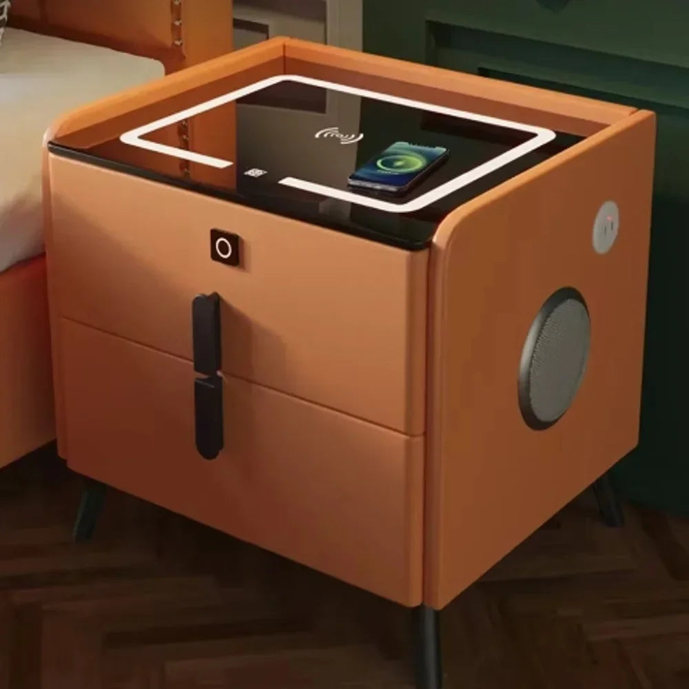 Smart Wireless USB Bedside Table