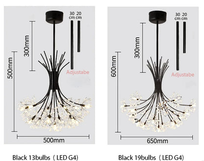 Modern Luxury Crystal Pendant Light