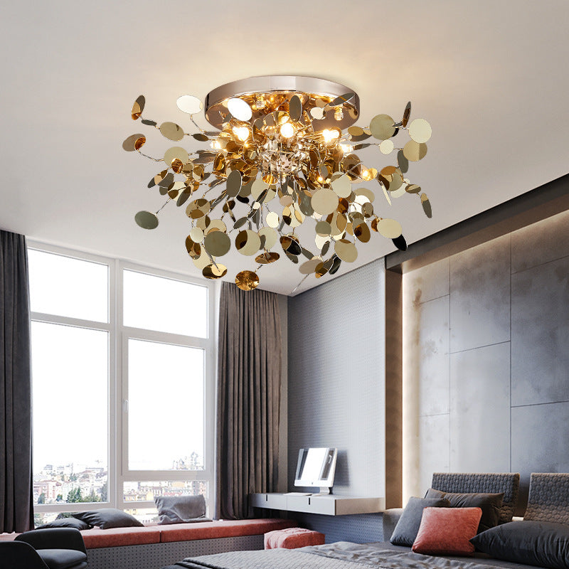 Bar Tree Blade Chandelier: Illuminate Your Space with Modern Elegance - In home decor