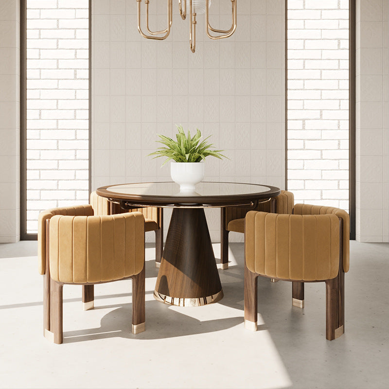 Sleek &amp; Sophisticated: Add Modern Italian Minimalism to Your Dining Space with Our Elegant Ash Wood Chair - In home decor