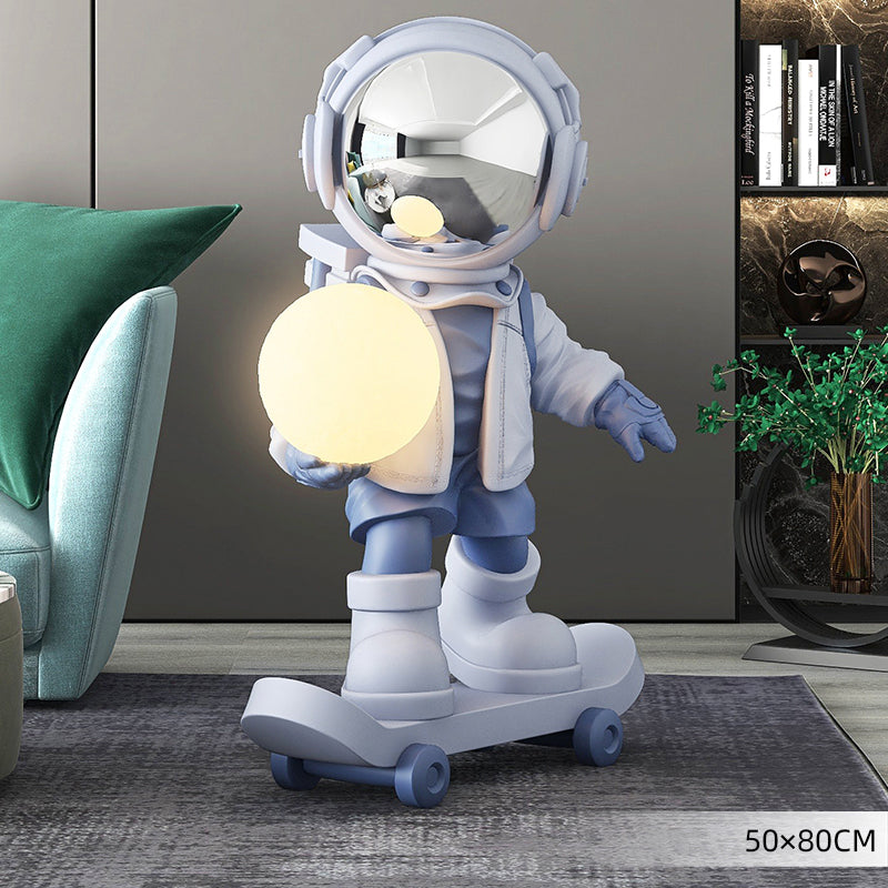 Astronaut Living Room Floor Ornament: Add Cosmic Charm to Your Space - In home decor