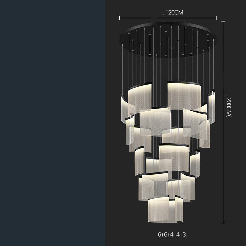 Illuminate in Industrial Opulence: Our Grand Iron Pendant Lamp Chandelier Makes a Bold Statement - In home decor