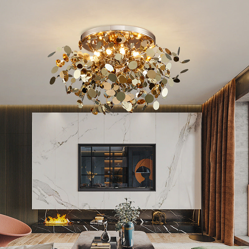 Bar Tree Blade Chandelier: Illuminate Your Space with Modern Elegance - In home decor