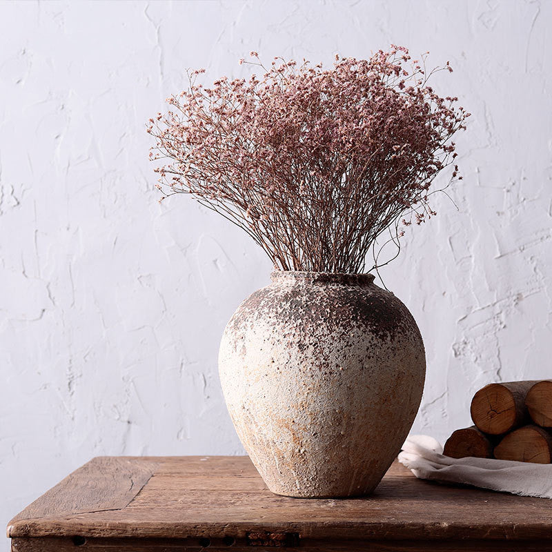 Add Elegance to Your Space with Ceramic Dried Flower Decorative Vase - In home decor