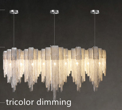 Experience The Epitome of Luxury With Our Exquisite Luxury Tassel Chandelier. - In home decor