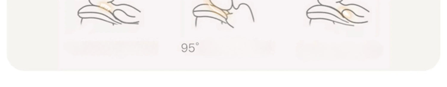 Three stylized hands with a &