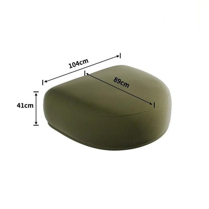 Scandinavian Corner Sofa – Stylish Arc Design, Premium Flannel Upholstery - In home decor